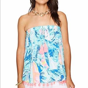 Lilly Pulitzer Skirt/Strapless Top